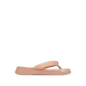 KENNETH COLE NEW YORK Womens Orange 1/2" Platform Athens Flip Flop Sandal 7